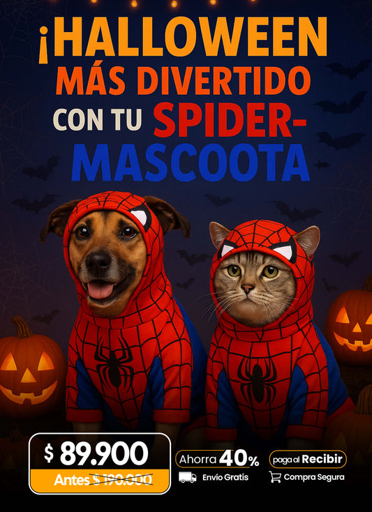 Disfraz Spider mascota