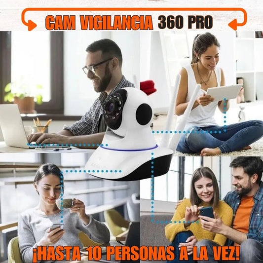 ✨💂🏻♀️ 2 Cámaras 360 Security Pro 📷 + ¡Memoria de 32GB de regalo! 🎁