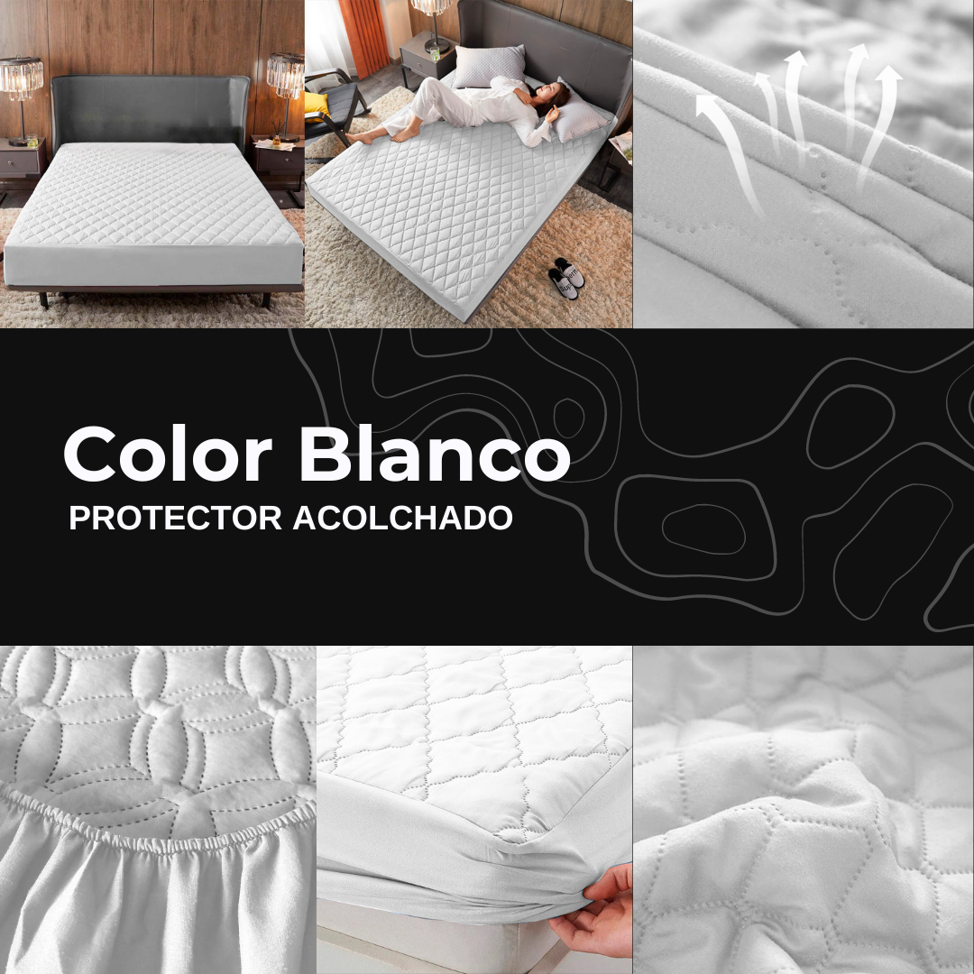 🔥 Pack Ultra Protección 🔥 Protector Antifluido + 2 Fundas de Regalo 🛏️💦✨ ¡Duerme seguro y cómodo! 😴💖