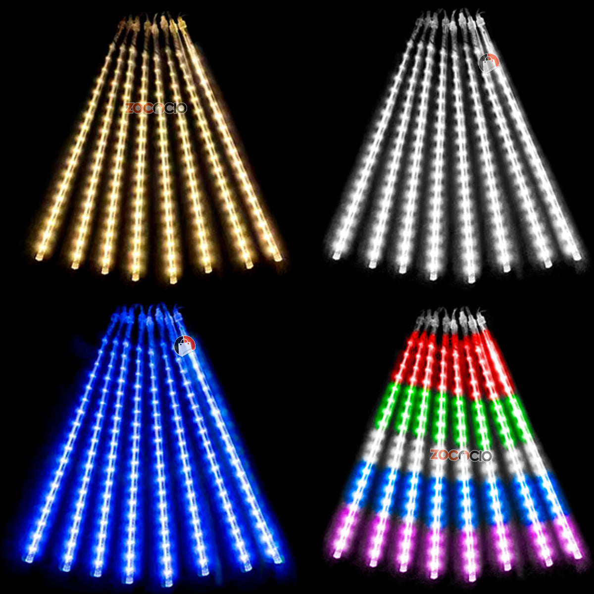 Luces led tipo meteorito