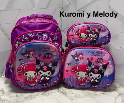🎒 COMBO ESCOLAR FANTASÍA 3D™ 🎠