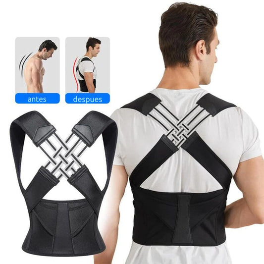 Postura Plus™: Corrector de Postura con Doble Soporte para Espalda y Cintura 💥🛡️