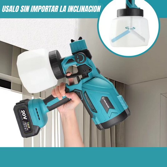 PISTOLA INALÁMBRICA PAINTPRO™ - ACABADOS PRO EN TIEMPO RÉCORD 🎨