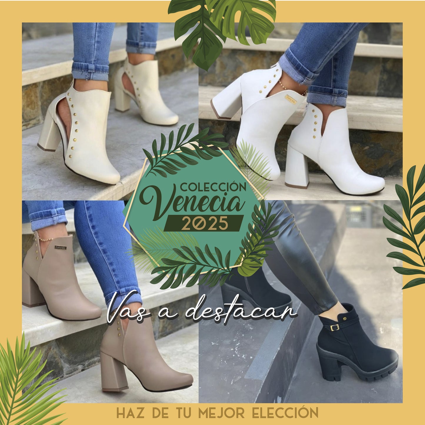 ✨👢 Colección Venecia 2025: Elegancia que Te Define 👠✨