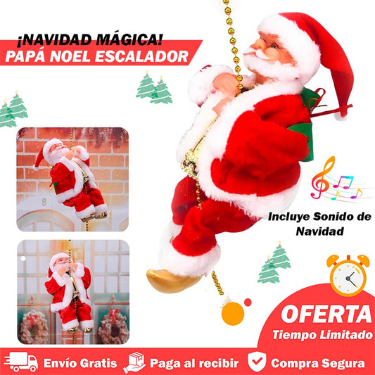 Papa Noel escalador