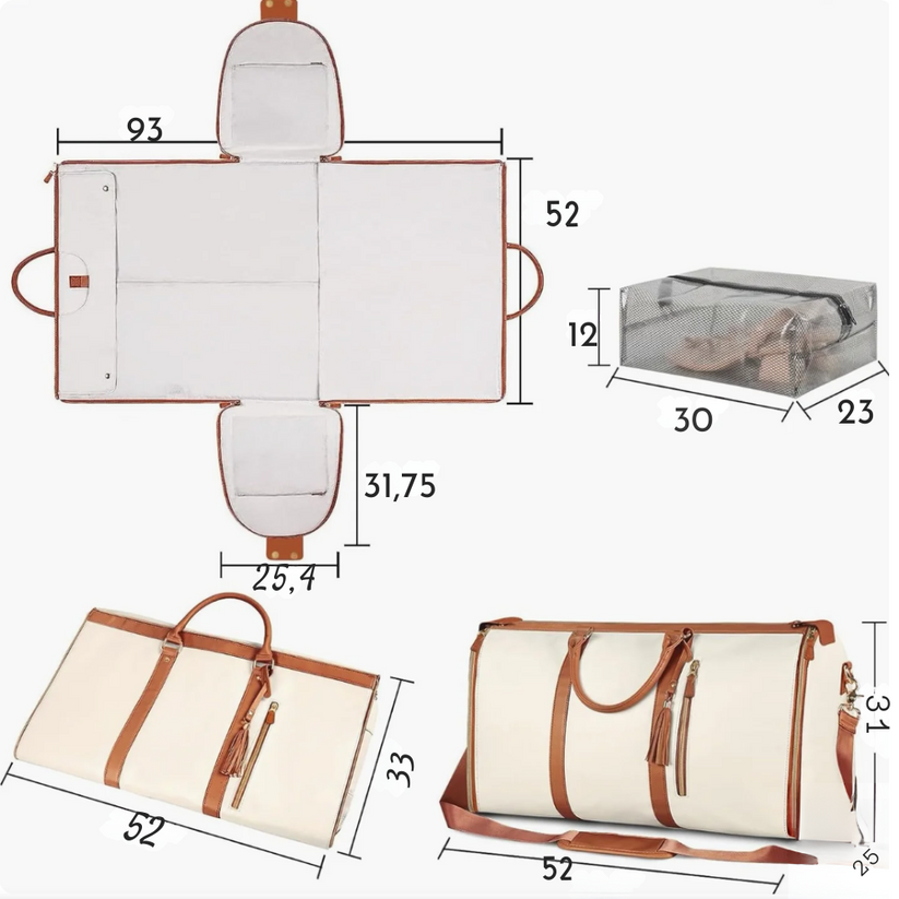 🧳 Maleta de viaje plegable de alta capacidad 📦✨